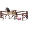 Figurine kit de soin pour chevaux andalous - SCHLEICH
