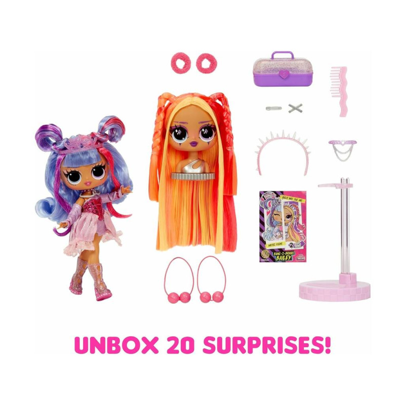 L.O.L. Surprise Tweens Surprise Swap Series - Buns-2-Braids Bailey - L.O.L. SURPRISE