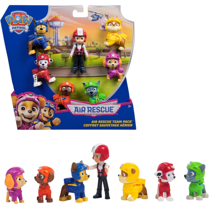 Pack 7 figurines Pat'Patrouille - SPIN MASTER