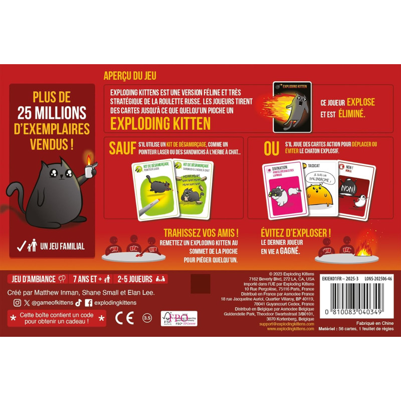 Exploding Kittens - ASMODEE