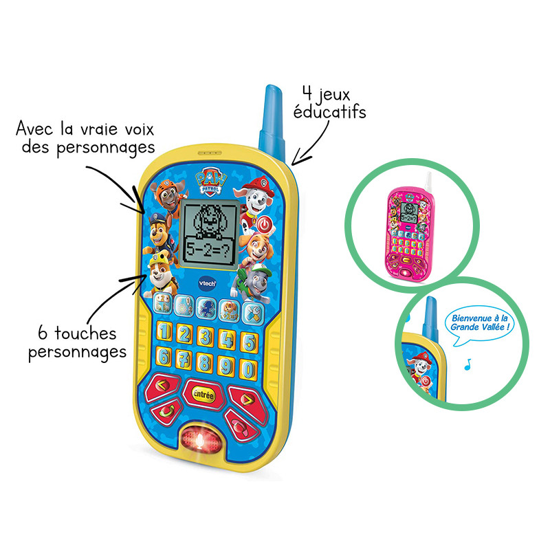 Le smartphone éducatif Pat'Patrouille - VTECH