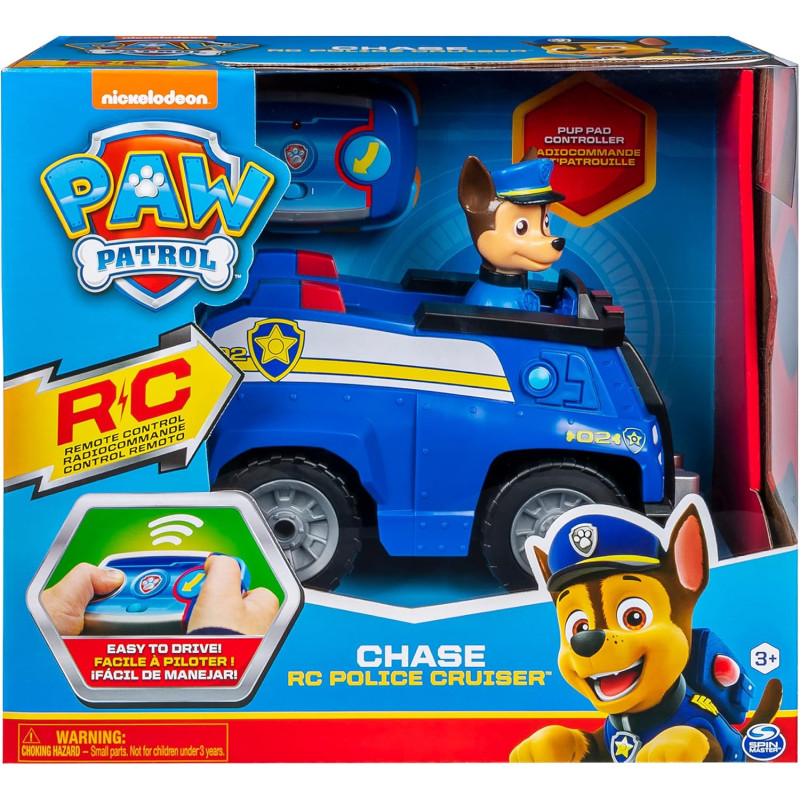Véhicule radiocommandée Chase Pat'Patrouille - SPIN MASTER