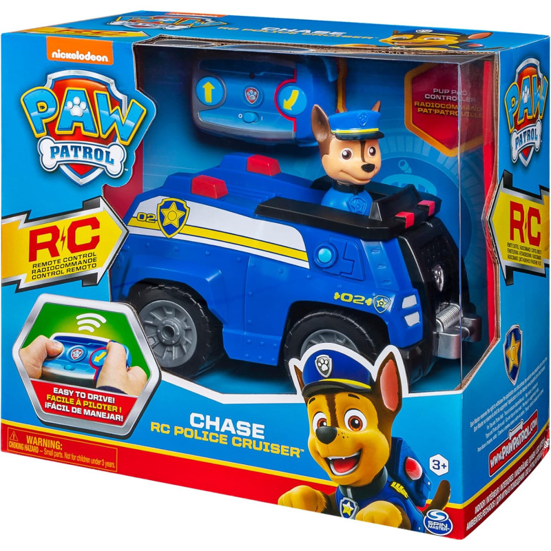 Véhicule radiocommandée Chase Pat'Patrouille - SPIN MASTER