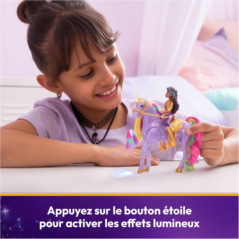 Poupée et licorne unicorne - SPIN MASTER