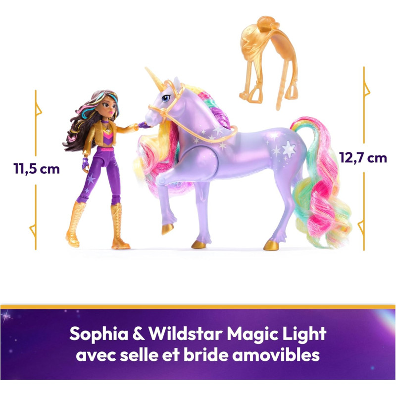 Poupée et licorne unicorne - SPIN MASTER
