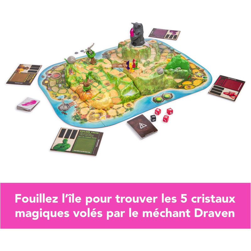 Jeu Jumanji l'île du danger - SPIN MASTER