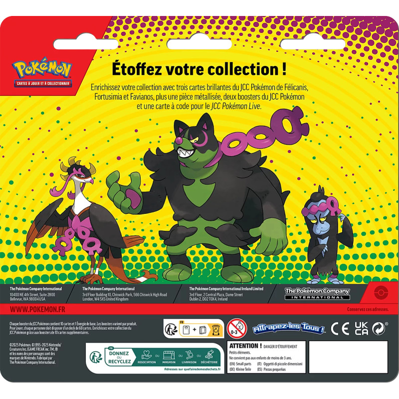 Duopack 2 boosters - Fortussimia, Félicanis, Favianos - POKEMON