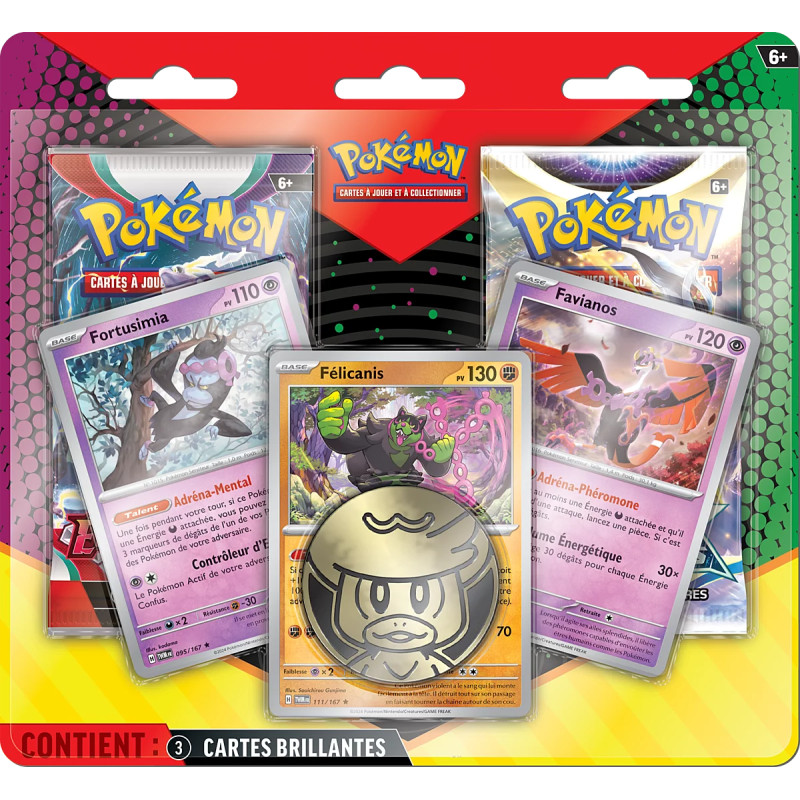 Duopack 2 boosters - Fortussimia, Félicanis, Favianos - POKEMON