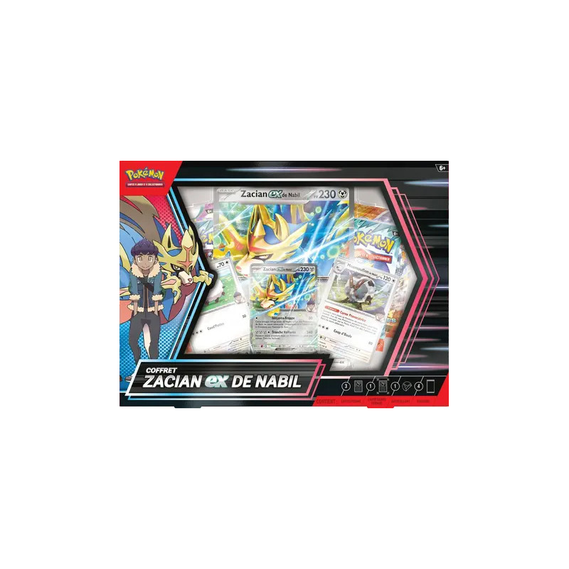 Coffret ex Mars Zacian Nabil - POKEMON