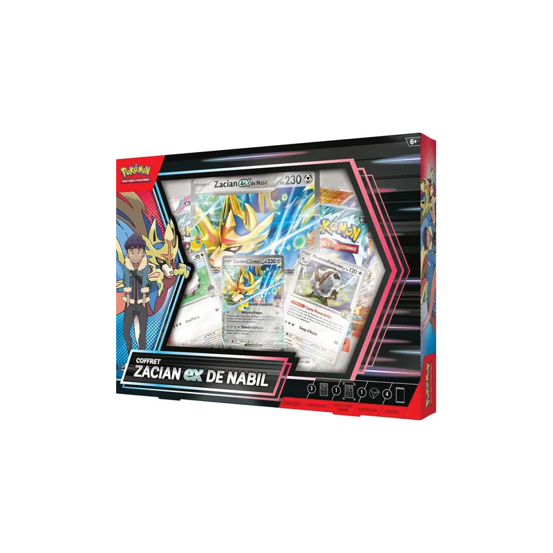 Coffret ex Mars Zacian Nabil - POKEMON