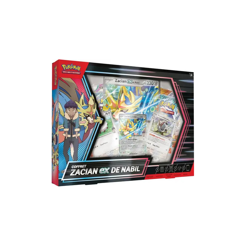 Coffret ex Mars Zacian Nabil - POKEMON