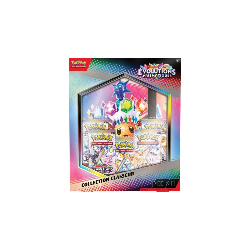 Coffret 5 boosters et Portfolio EV8.5 - POKEMON