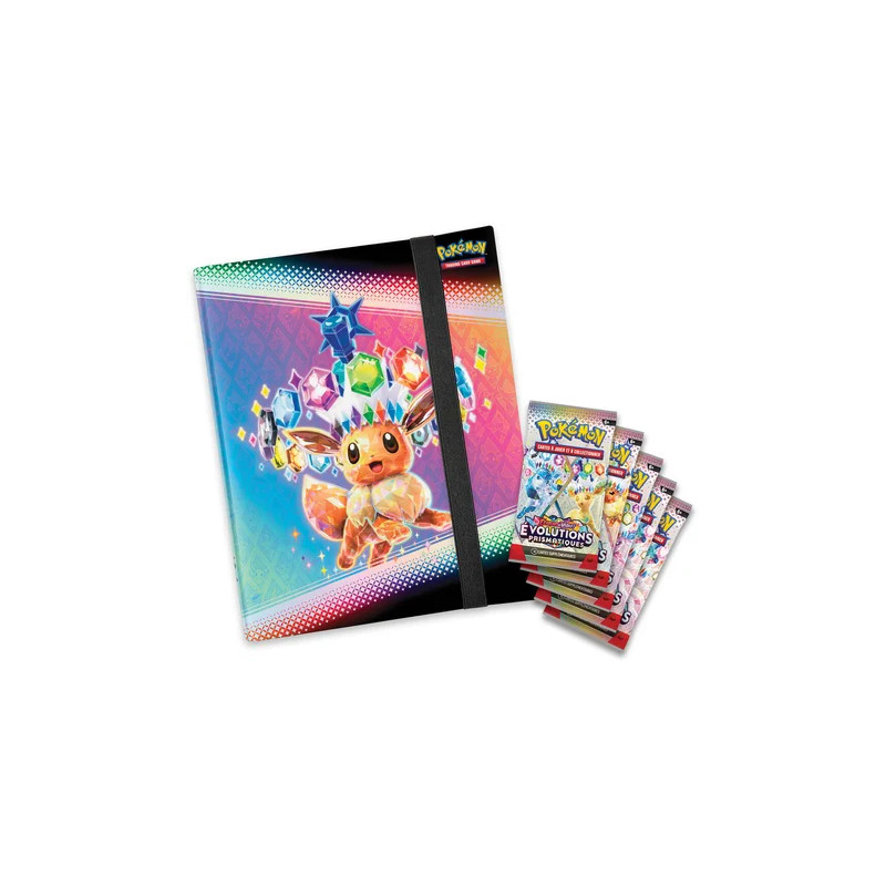 Coffret 5 boosters et Portfolio EV8.5 - POKEMON