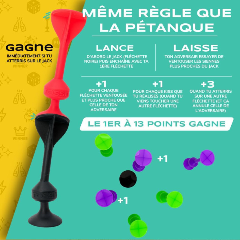 Tossit bleu-jaune - GIGAMIC