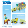 Ferme avec tracteur et animaux - PLAYMOBIL