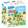 Ferme avec tracteur et animaux - PLAYMOBIL