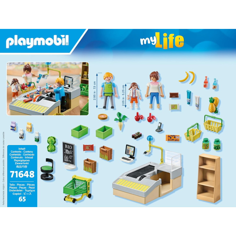 Caisse de paiement supermarché - PLAYMOBIL