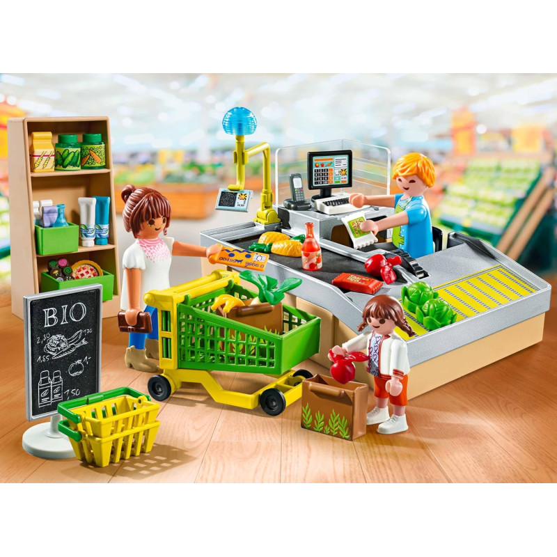 Caisse de paiement supermarché - PLAYMOBIL