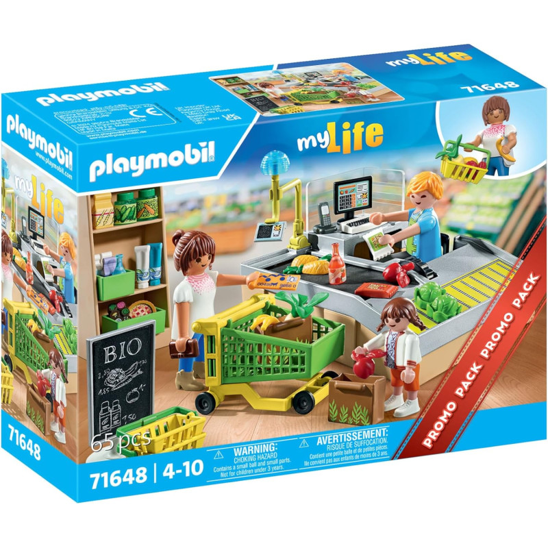 Caisse de paiement supermarché - PLAYMOBIL
