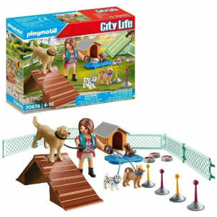 Educatrice et chiens - City Life - PLAYMOBIL