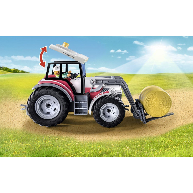 Grand tracteur électrique - PLAYMOBIL