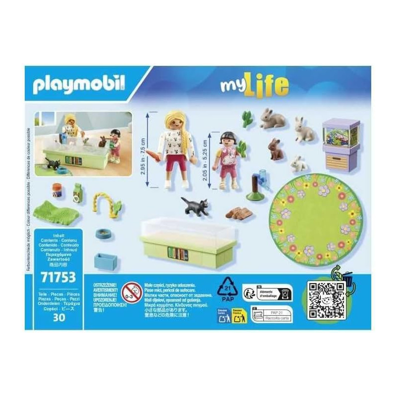 Animalerie avec enclos à lapin - PLAYMOBIL