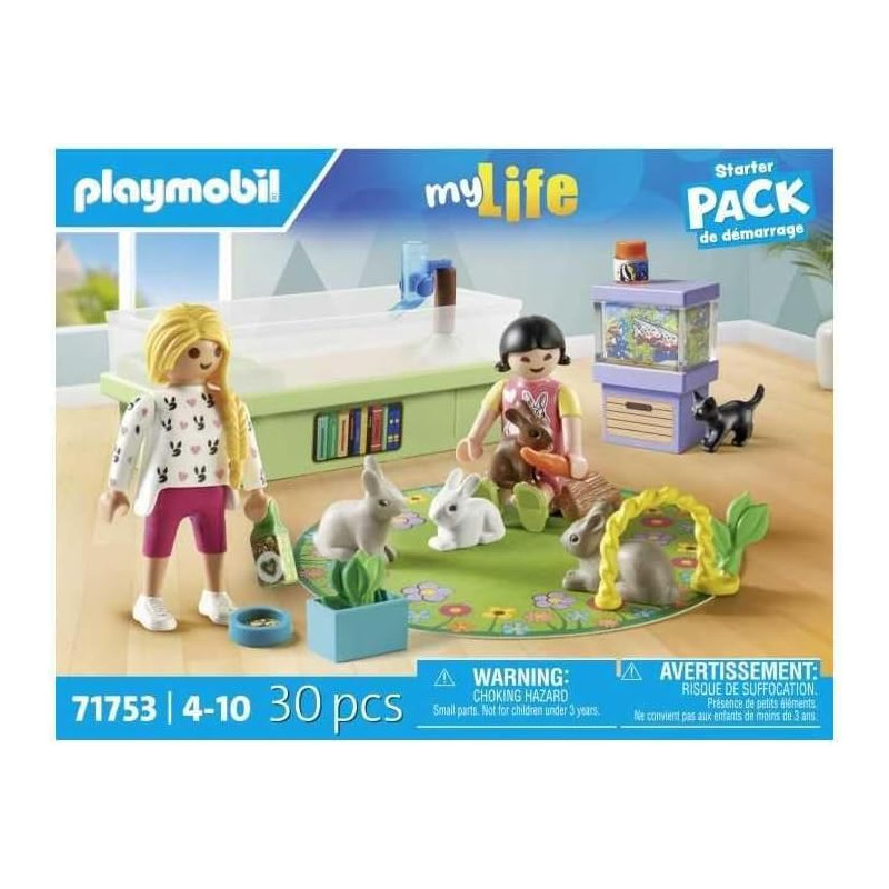 Animalerie avec enclos à lapin - PLAYMOBIL