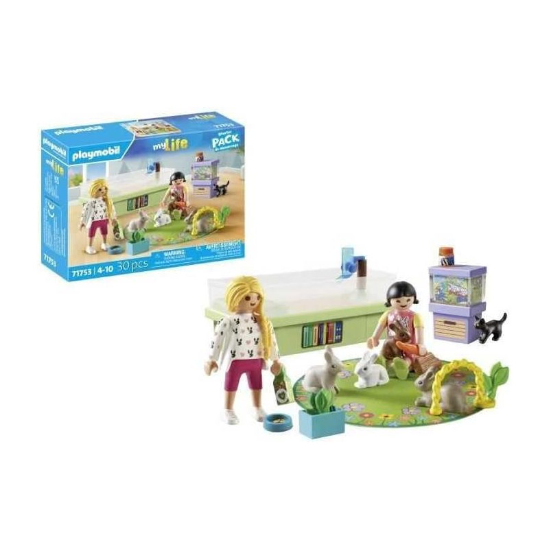 Animalerie avec enclos à lapin - PLAYMOBIL