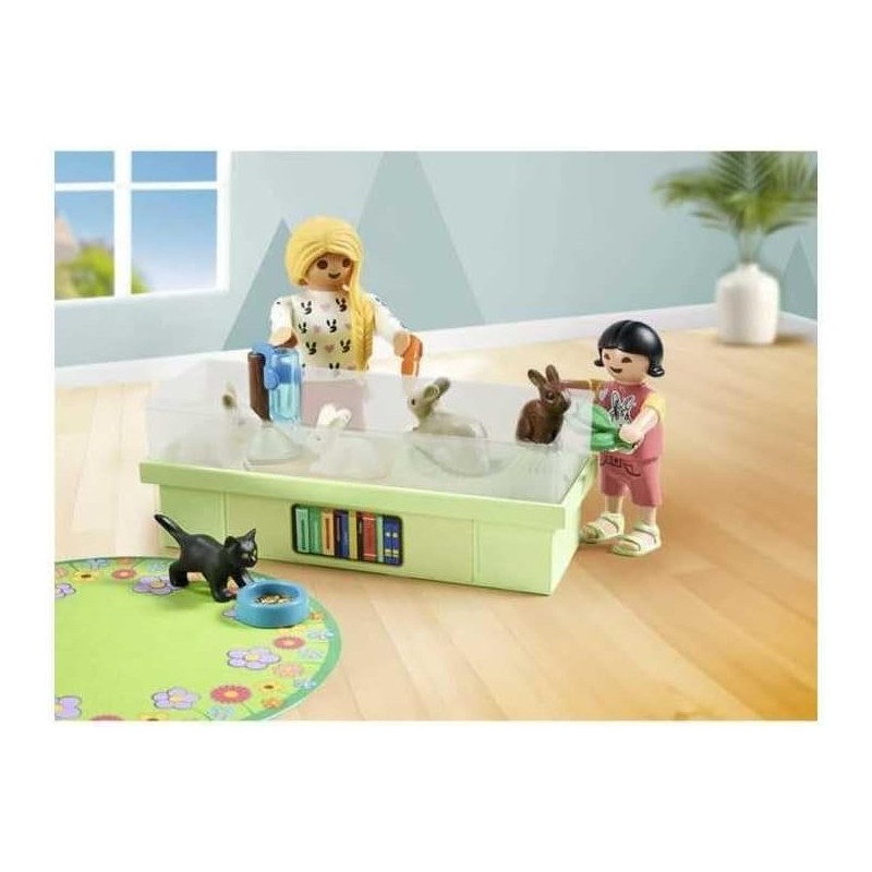 Animalerie avec enclos à lapin - PLAYMOBIL