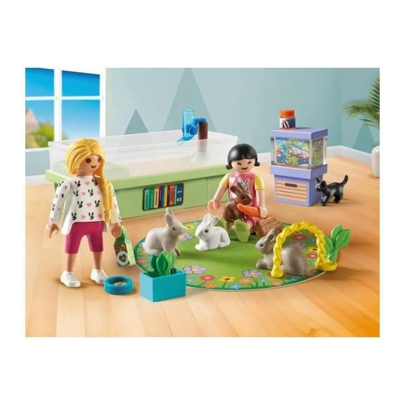 Animalerie avec enclos à lapin - PLAYMOBIL