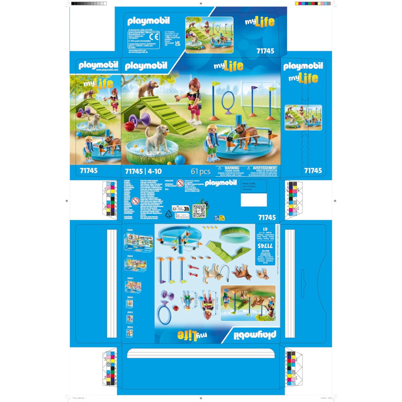 Aire de jeux pour chiens - PLAYMOBIL
