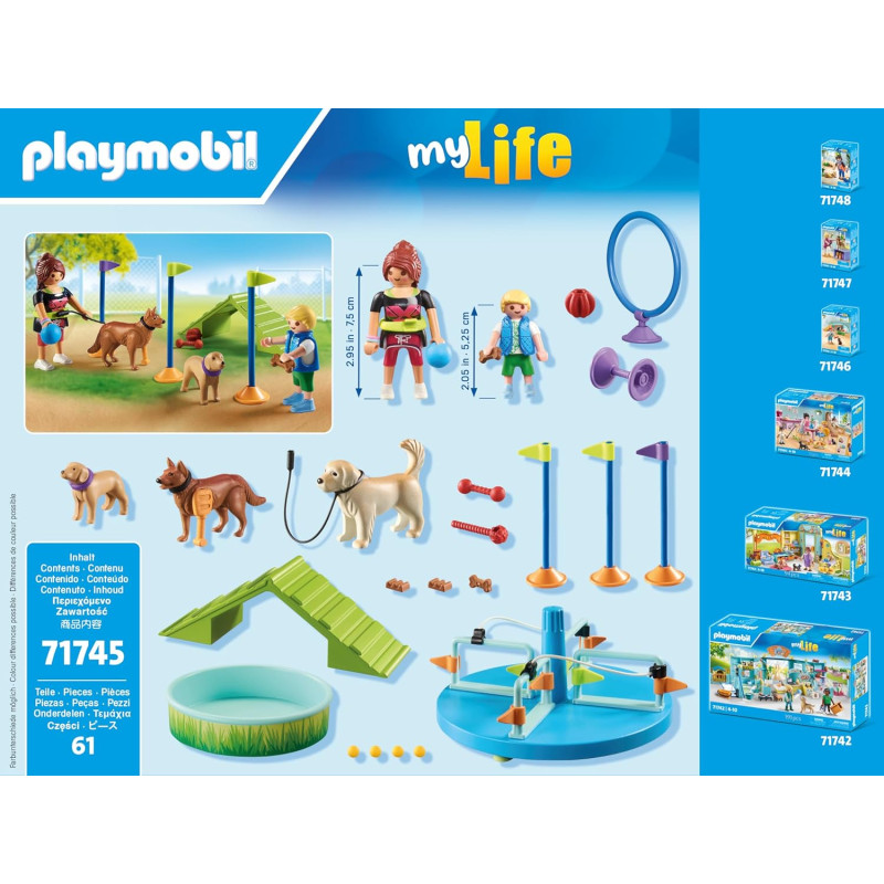 Aire de jeux pour chiens - PLAYMOBIL
