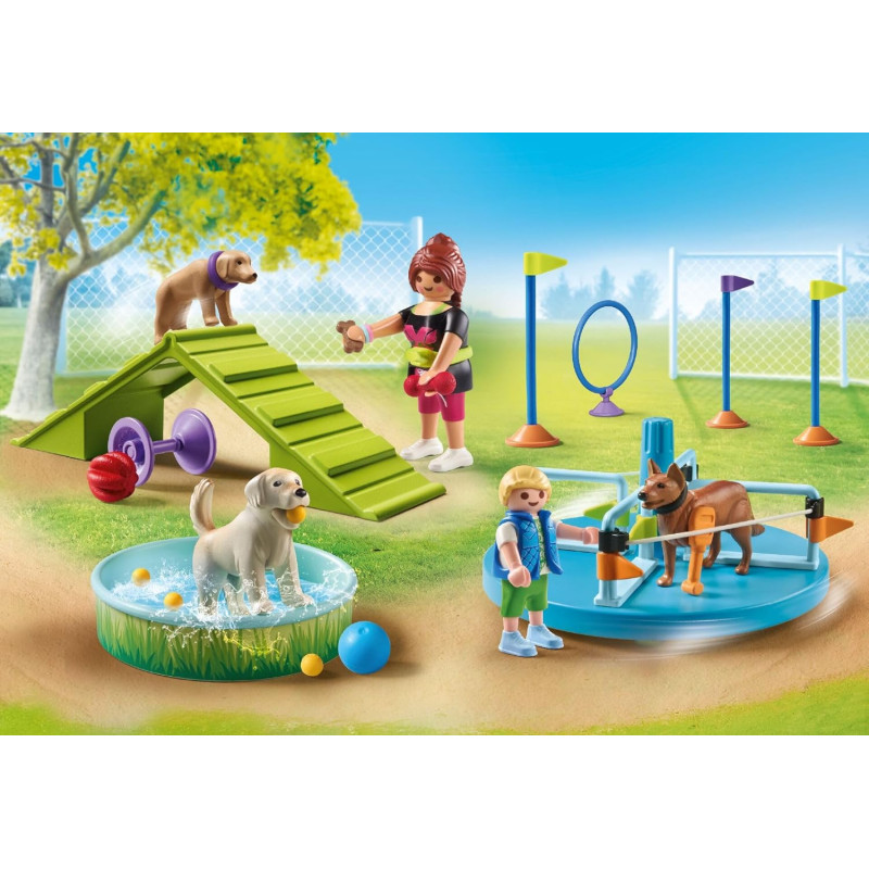 Aire de jeux pour chiens - PLAYMOBIL