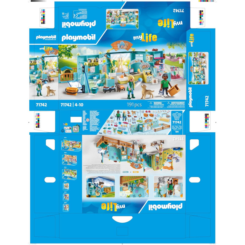 Hôtel des animaux soigneurs - PLAYMOBIL
