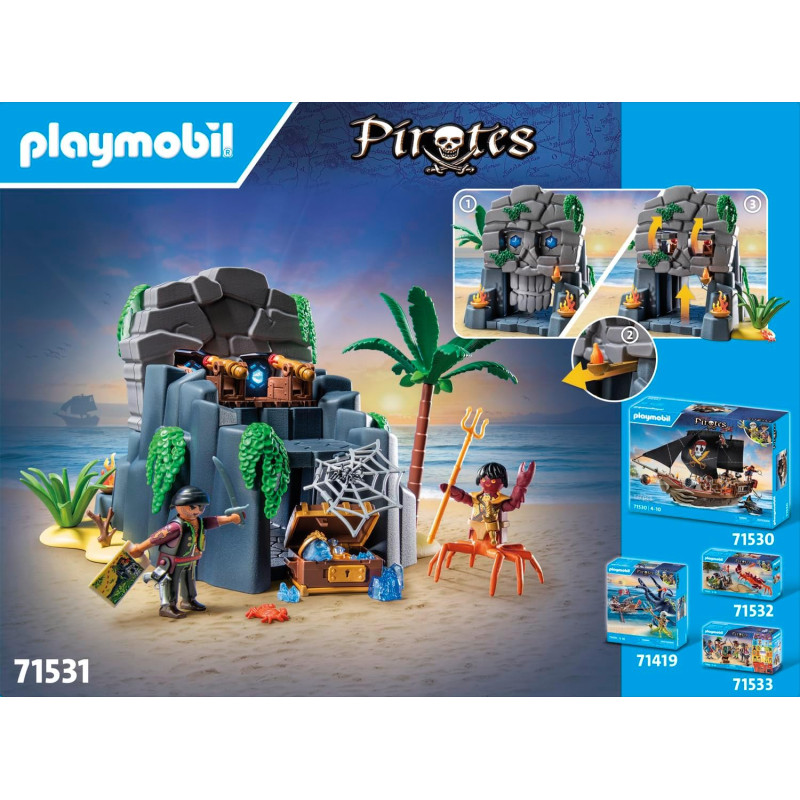 Ile au trésor pirate - PLAYMOBIL