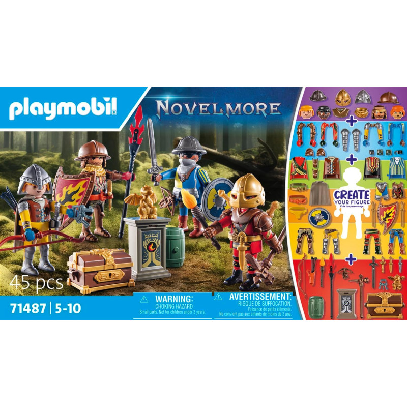 Figures : chevaliers Novelmore - PLAYMOBIL