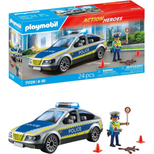 Voiture police avec sirène - PLAYMOBIL