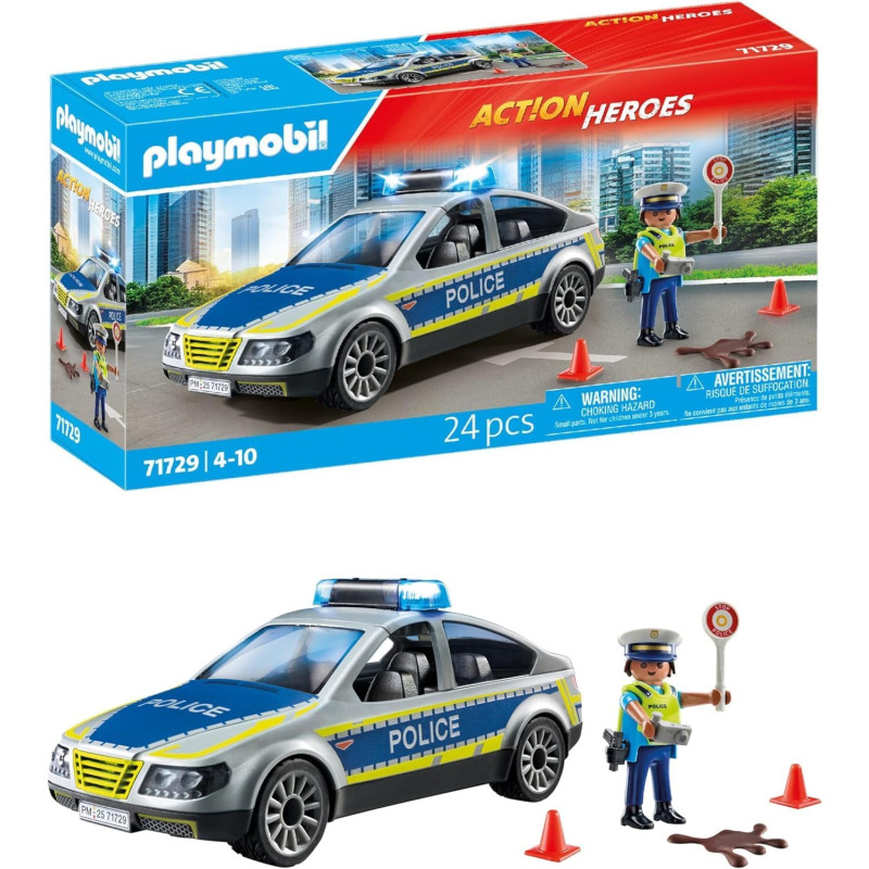 Voiture police avec sirène - PLAYMOBIL
