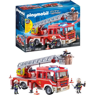 Camion pompier avec échelle - PLAYMOBIL