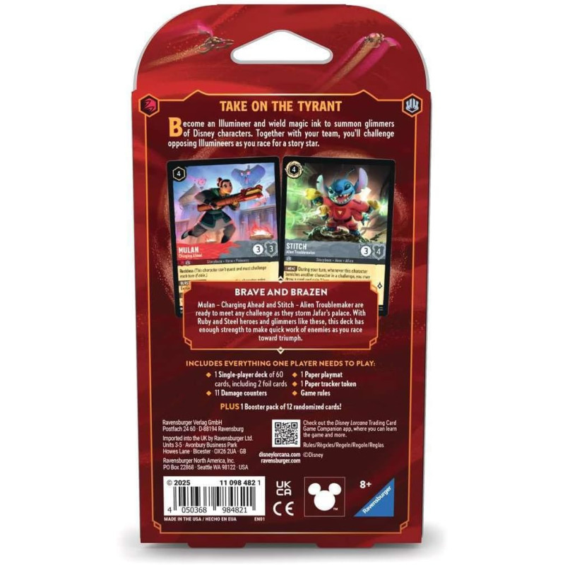 Jeu Lorcana S8 Mulan Stitch - DISNEY LORCANA