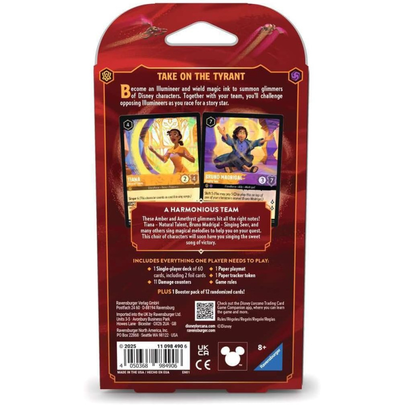 Jeu Lorcana S8 Tiana Bruno - DISNEY LORCANA