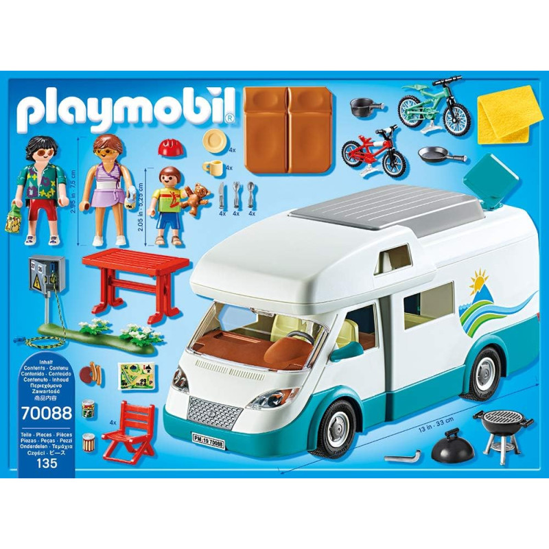 Famille et camping-car - PLAYMOBIL
