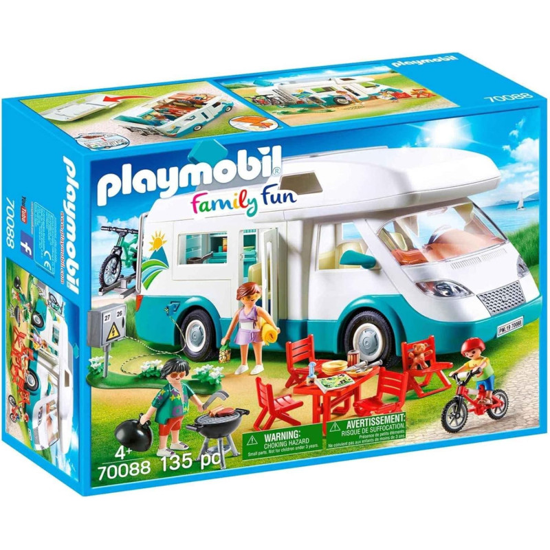 Famille et camping-car - PLAYMOBIL