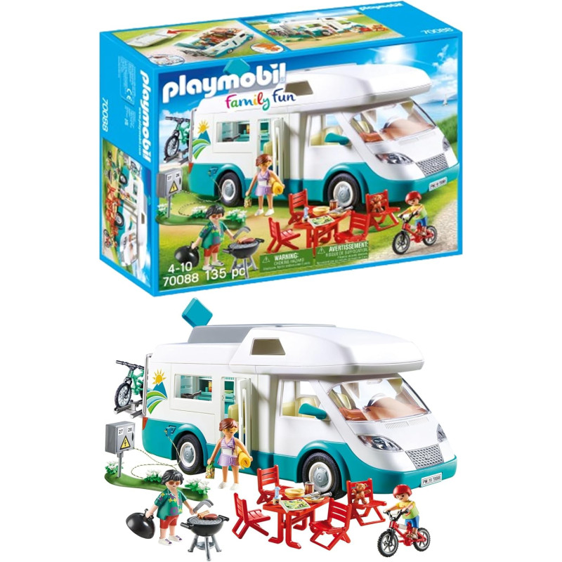 Famille et camping-car - PLAYMOBIL