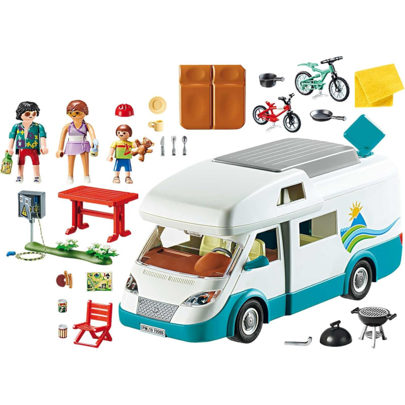 Famille et camping-car - PLAYMOBIL