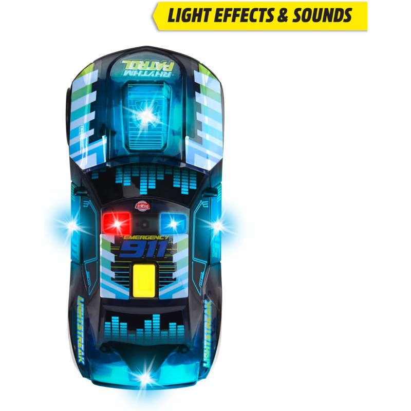 Light streack voiture police - DICKIE TOYS