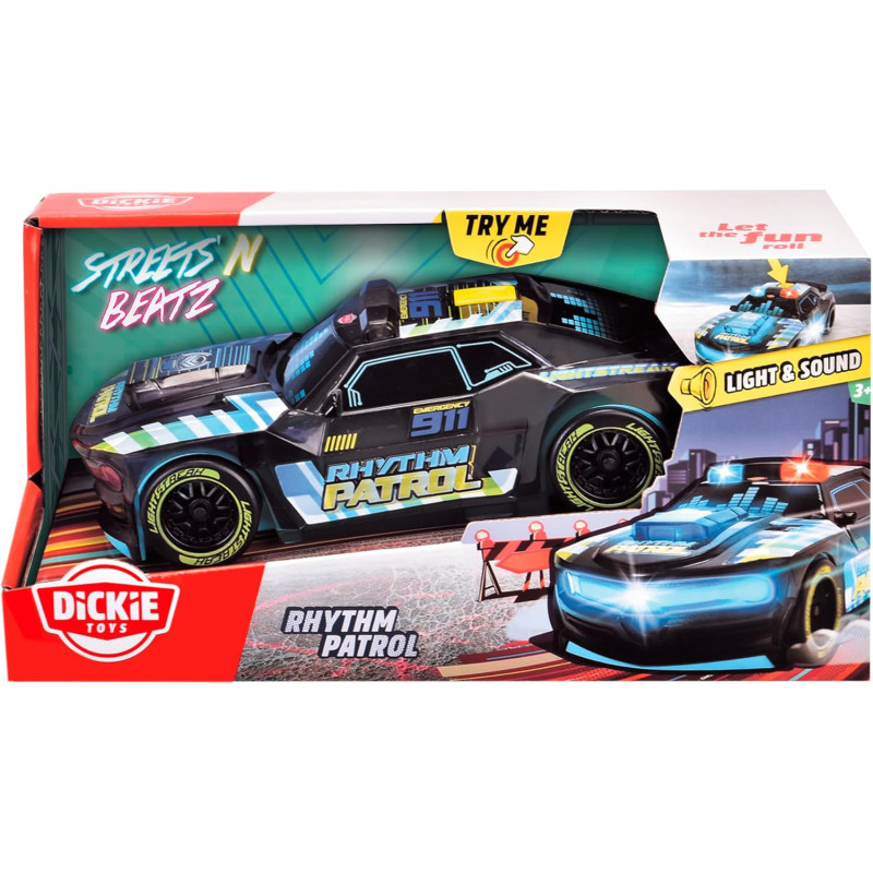 Light streack voiture police - DICKIE TOYS