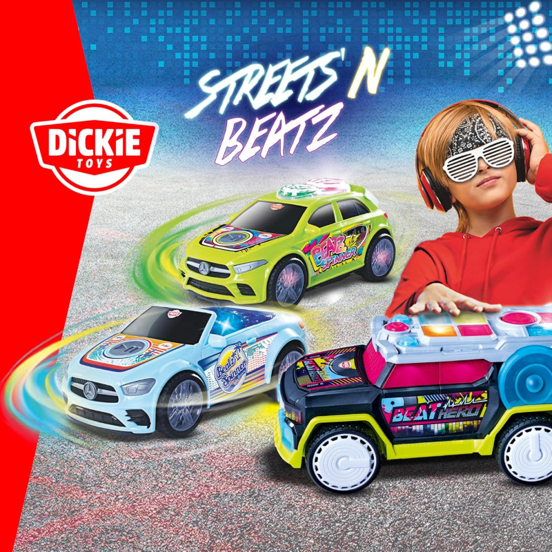 Light streack voiture police - DICKIE TOYS