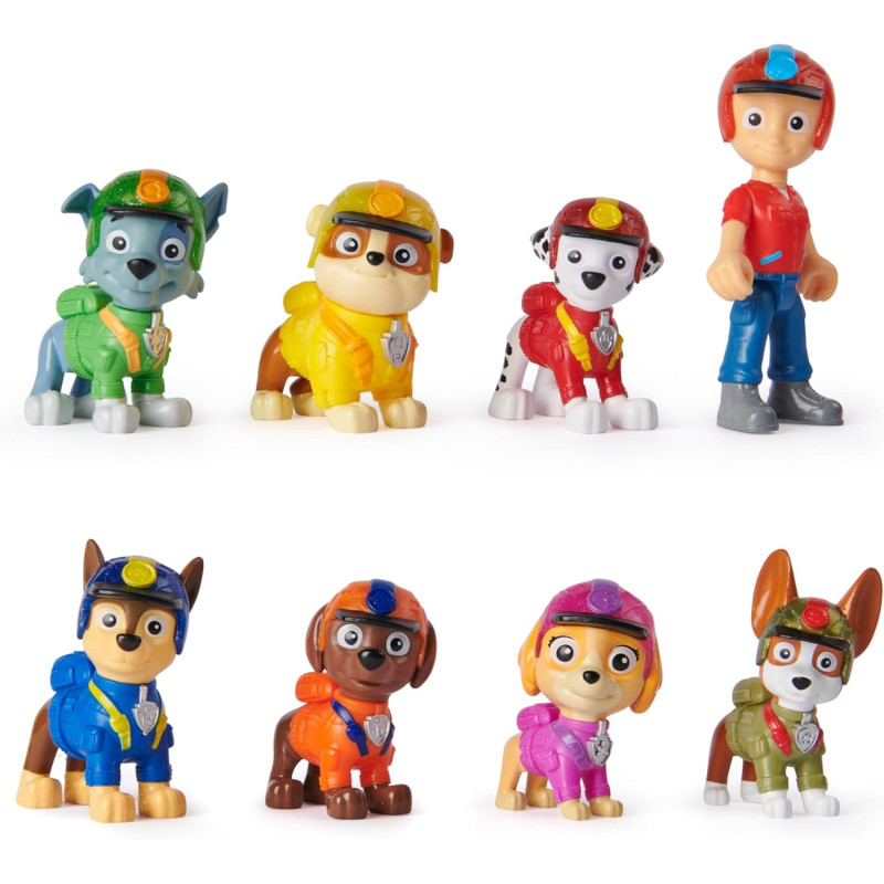 Pack de 8 figurines Pat'patrouille - SPIN MASTER