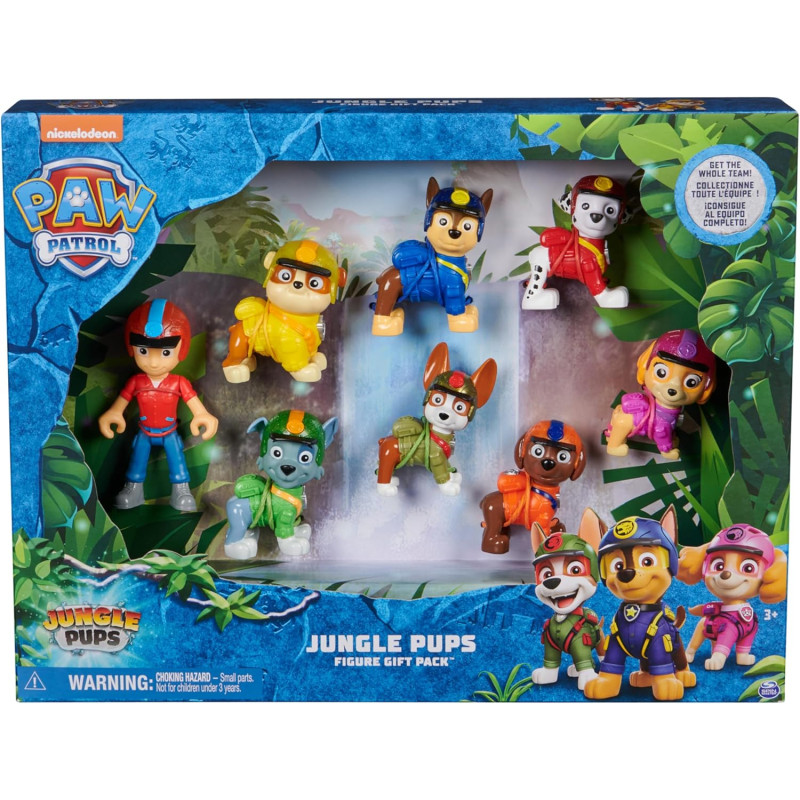 Pack de 8 figurines Pat'patrouille - SPIN MASTER